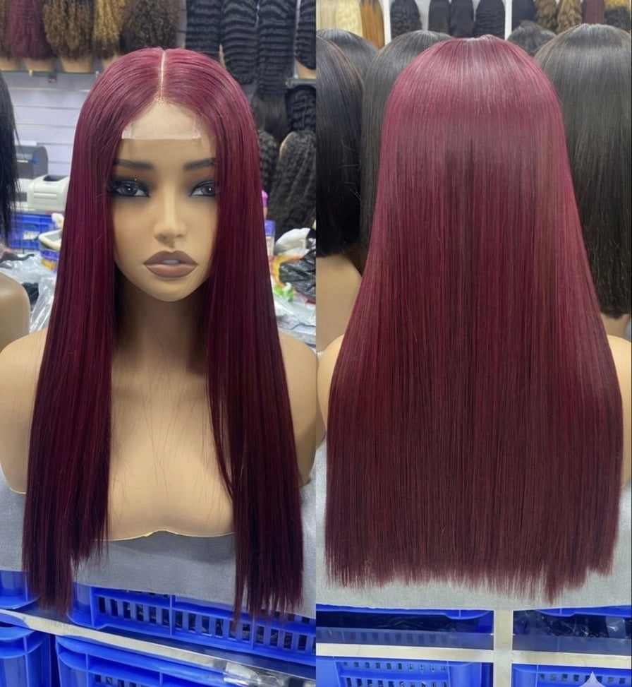 Colored hair wigs -22 inch