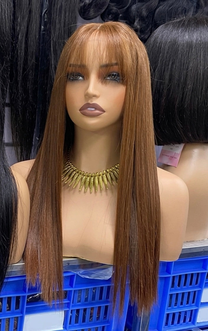 Fringe SDD human hair wig 22 inch