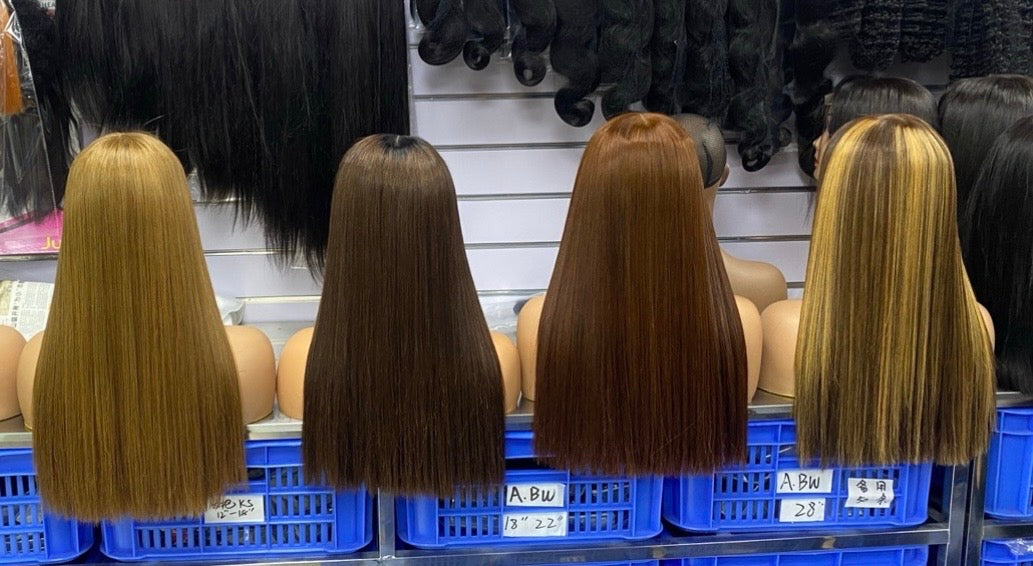 Colored hair wigs -22 inch