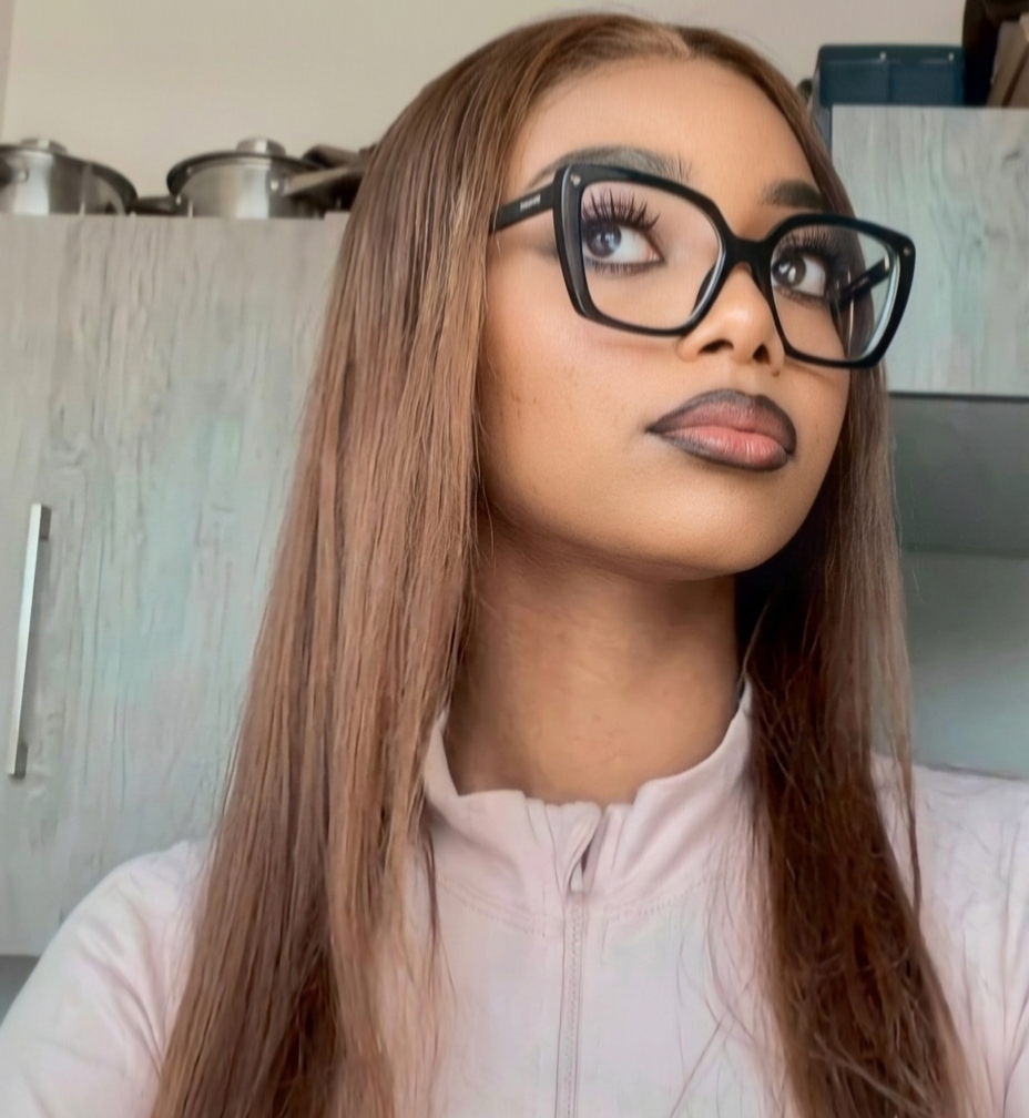 13*4 straight wig brown color
