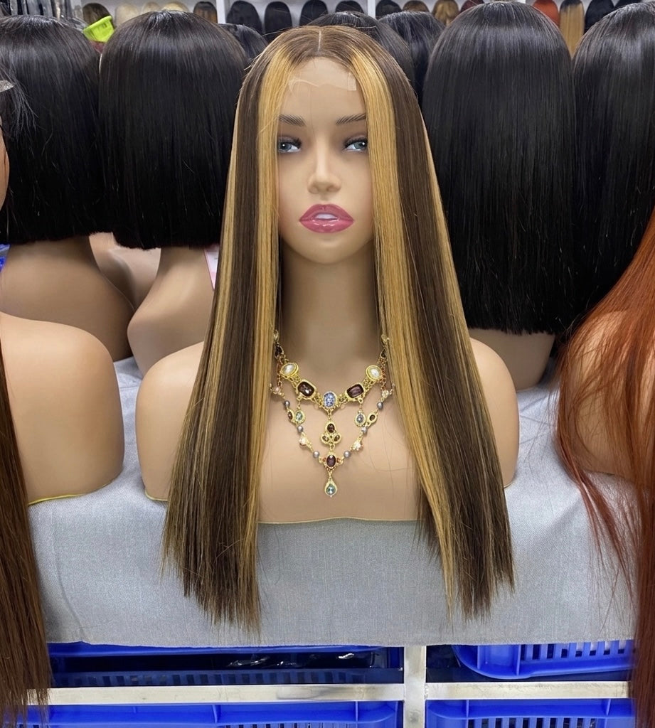 Colored hair wigs -22 inch