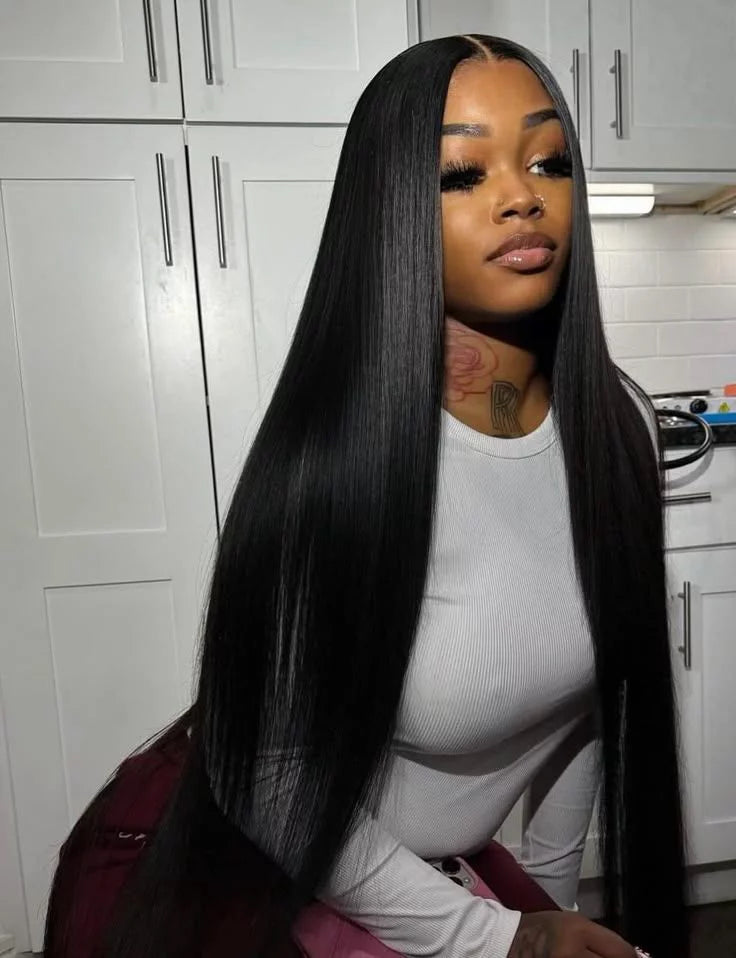 Midnight Silk Lace Front Wig